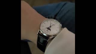 jaeger lecoultre master ultra thin moon on my wrist [upl. by Aicilak565]