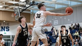 Martin Kaupanger 6’5 2025 Combo Guard Highlights from Regional Game VS 5 Royal 7954 W [upl. by Ahcsrop]