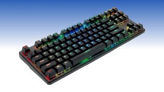 Tecware Phantom 87 Mechanical RGB Keyboard Review  Best Budget Mech Keyboard  With Soundtest [upl. by Clarette]