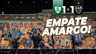 AMÉRICA 1 X 1 GALO  EMPATE AMARGO EM UBERLÂNDIA [upl. by Annawot]