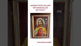 kothamangalam photos decoration christain jesuschrist photoframing trending  lightweight [upl. by Irabaj235]