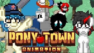 Pony Town Animation 2 Servers [upl. by Elbon22]