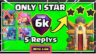 Finally Only 1 Star Th16 War Base 20247 Defense Replay Proof LINK Th16 Legend Base With Links [upl. by Allyn]