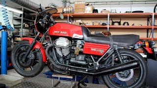 Desmontando Moto Guzzi Le Mans II en 20 segundos time lapse [upl. by Giardap380]