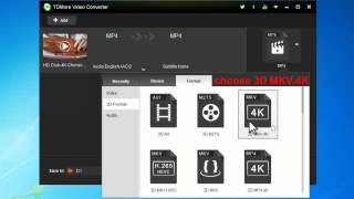 How to convert 4K video to 3D MKV4K [upl. by Tatiania610]