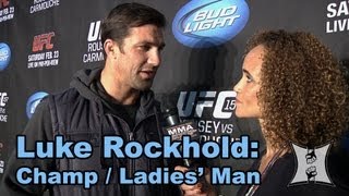 UFCs Luke Rockhold Says quotI Think Vitor Is The Next Best Thing To Anderson Silvaquot [upl. by Yslehc]