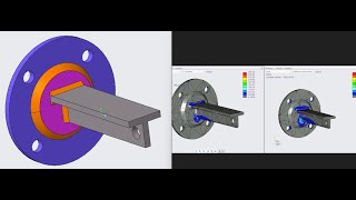 Creo welding options and there stress amp strain analysis to ues creo simulate [upl. by Ikcim]