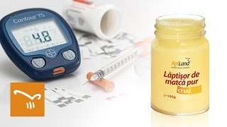 Lăptişorul de matcă şi diabetul [upl. by Kathlin]