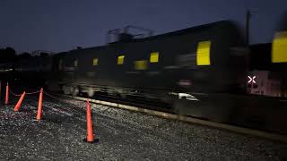 Empty Oil Cans on B120 Return to Baaken Fields From Eddystone  TRACK SPEED Thru Voorheesville [upl. by Walcott]