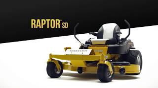 Raptor SD  Hustler ZeroTurn Mowers [upl. by Miarfe]