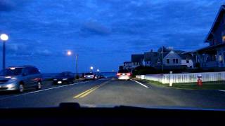 Driving BMW M3 Into Oak Bluffs on Marthas Vineyard [upl. by Hniht]