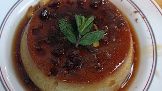 Delicioso 😋 Flan con pasas y nueces¡😋😋😋😋🤪🤪🤪 [upl. by Zetram]