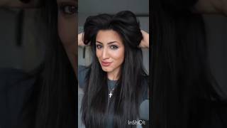 front bouncy hair style 🤯 hairstyle hairhack bollywood music [upl. by Ytsanyd]