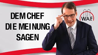 Dem Chef richtig die Meinung sagen  Wie weit darf der Betriebsrat gehen  Betriebsrat Video [upl. by Dnomed]