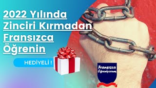 2022 Yılında Zinciri Kırmadan Fransızca Öğrenin  Hediyeli [upl. by Hsina]