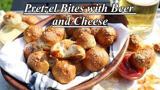 The Perfect Game Day Snack Pretzel Bites with Beer and Cheese [upl. by Ydissahc]