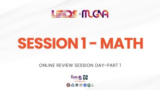 JUNE 29 2024  PROJECT MUGNA MATH REVIEW SESSION [upl. by Nira]