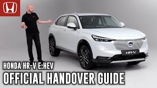 New Honda HRV Official Handover Guide 2023 Update [upl. by Judenberg]