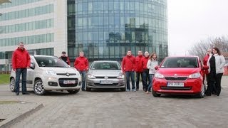 Auto Świat Test Team  Nasi czytelnicy testują Fiata Pandę i Skodę Citigo [upl. by Lia]