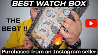 Watch Box review Budget Watch Box India Affordable Watch Box  best watch storage Best Watch Case [upl. by Leonhard272]