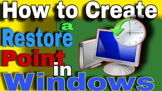 Create a Restore Point on Windows 10  11 Just Two minutes windows [upl. by Harri]