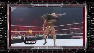 Rey Mysterio returns at Raw 2012  16412 HD [upl. by Ahsirkal]