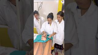 How to Swaddle a Baby Part4  Health Sector healthsector shorts youtubeshorts nursing nurse [upl. by Yrannav]