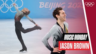 ⛸️❄️ Jason Brown Mesmerizes with Masterful Performance🪄 I Music Monday [upl. by Wehrle620]