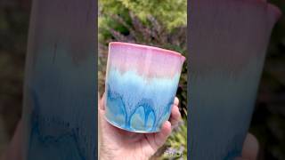 Sharing this colorful glaze combination💕potteryglaze [upl. by Moise]