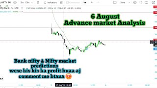 6 August market prediction  Tomorrow market prediction [upl. by Annabel]