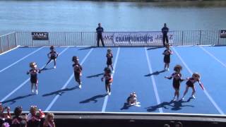 JAMZ 2013 Discovery Kingdom Vid 070 VACAVILLE JR BULLDOGS TINY MITESMASCOT [upl. by Rramahs]