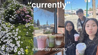 vlog  a saturday morning starbucks amp picnic at the park [upl. by Ruskin]