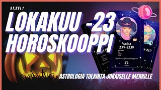 â­Lokakuun 2023 kuukausihoroskooppi jokaiselle merkilleâ­ [upl. by Ahsekel]