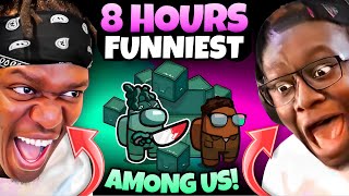 8 HOURS OF ‘FUNNIEST’ SIDEMEN AMONG US [upl. by Aniraz]