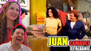 Reacción por PRIMERA VEZ  Juan Camaney 🤠 El Albañil  Comedia MEXICANA  Humor MEXICO Luis de Alba [upl. by Francisca]