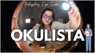 ROLEPLAY • Wizyta u Okulisty  Badanie Wzroku • Eye Exam 👀 ASMR Po Polsku [upl. by Eimiaj]