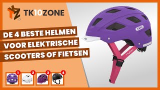 De 4 beste helmen voor elektrische scooters of fietsen [upl. by Anola280]