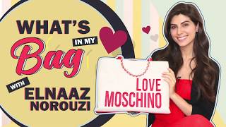 What’s In My Bag With Elnaaz Norouzi  Bag Secrets Revealed  Sacred Games 2 [upl. by Kant]