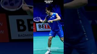 LeeZiiJia deceptive drop vs kento momotabadmintonlovers youtubeshorts shorts leeziijia bwf [upl. by Anilejna]