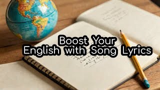 Song lyrics to expand English skills song lyrics english viralvideo learn [upl. by Kamp123]