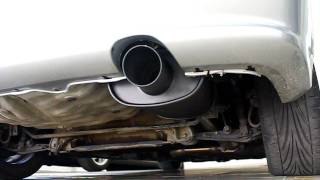 Vibrant Flatblack Muffler  Honda Civic 18 Vti B18C4 [upl. by Sturrock]