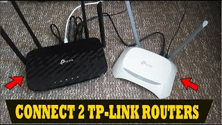 How to Connect 2 TPLink Routers [upl. by Anelram]