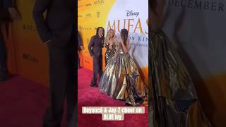 Beyoncé amp JayZ cheer on Blue Ivy  Mufasa Premiere beyonce jayz blueivy Disney [upl. by Valene644]