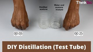 DIY Distillation Test Tube  Class 9 Experiential Activity [upl. by Hudgens]