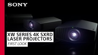 Sony  XW Series 4K Laser Projectors First Look [upl. by Warfold]