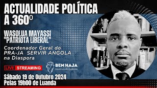 A LEGALIZAÇÃO DO PRAJA SERVIR ANGOLA E A NOMEAÇÃO DE ABEL EPALANGA [upl. by Enaitsirhc]