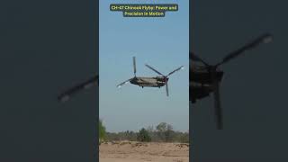 CH47 Chinook Flyby Power and Precision in Motion Chinook CH47 [upl. by Assinna310]