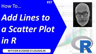 How To Add Lines to a Scatter Plot in R 37 [upl. by Vacuva391]