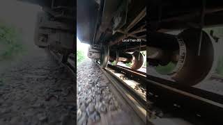 How rail wheels change tracks 2 lines to move 3 lines railway track shorts wheels [upl. by Dru96]