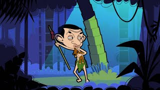 Castaway Bean  Mr Bean Animated Season 2  Full Episodes  Mr Bean Official [upl. by Aisinoid]